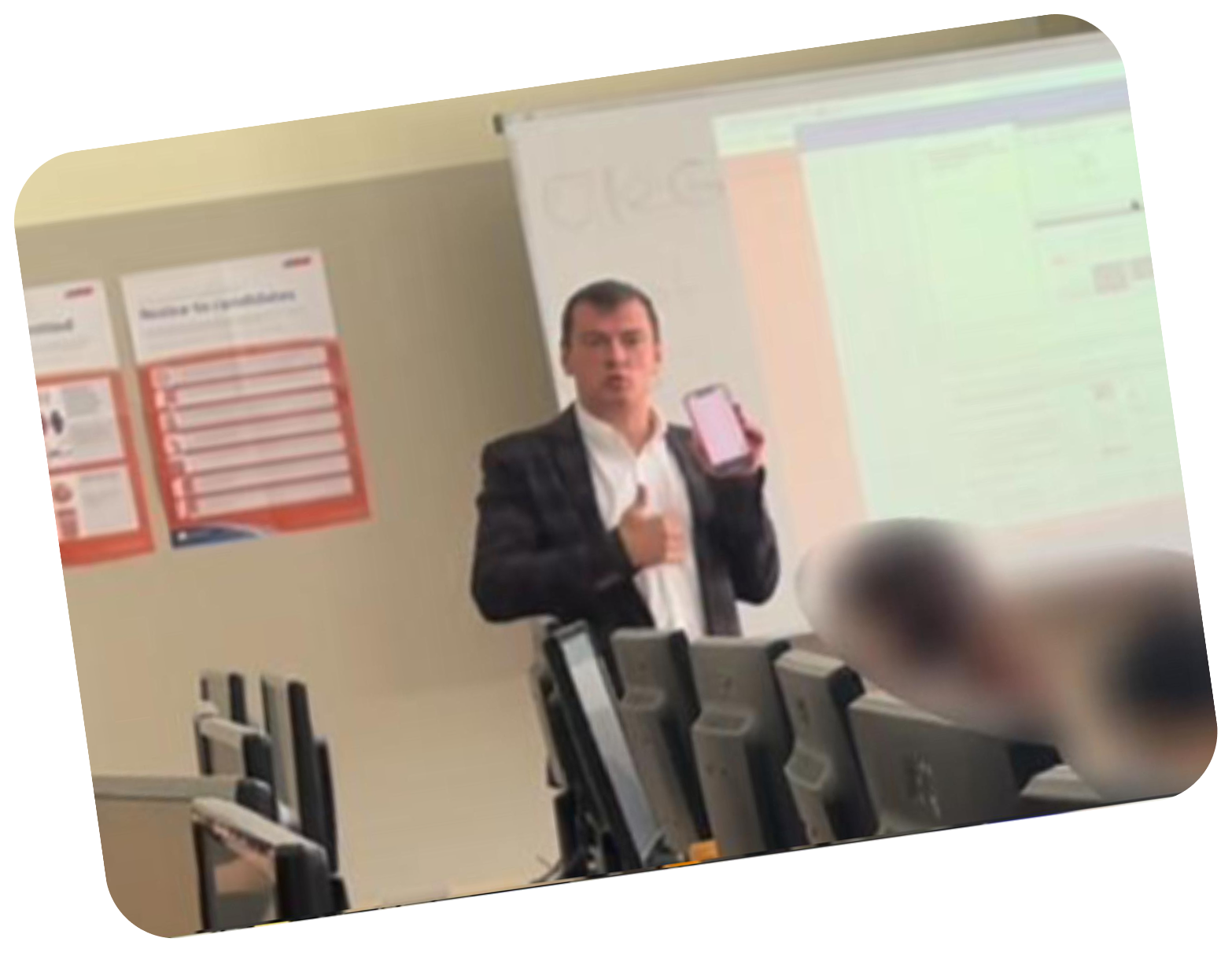 Demo of mobile preview in class